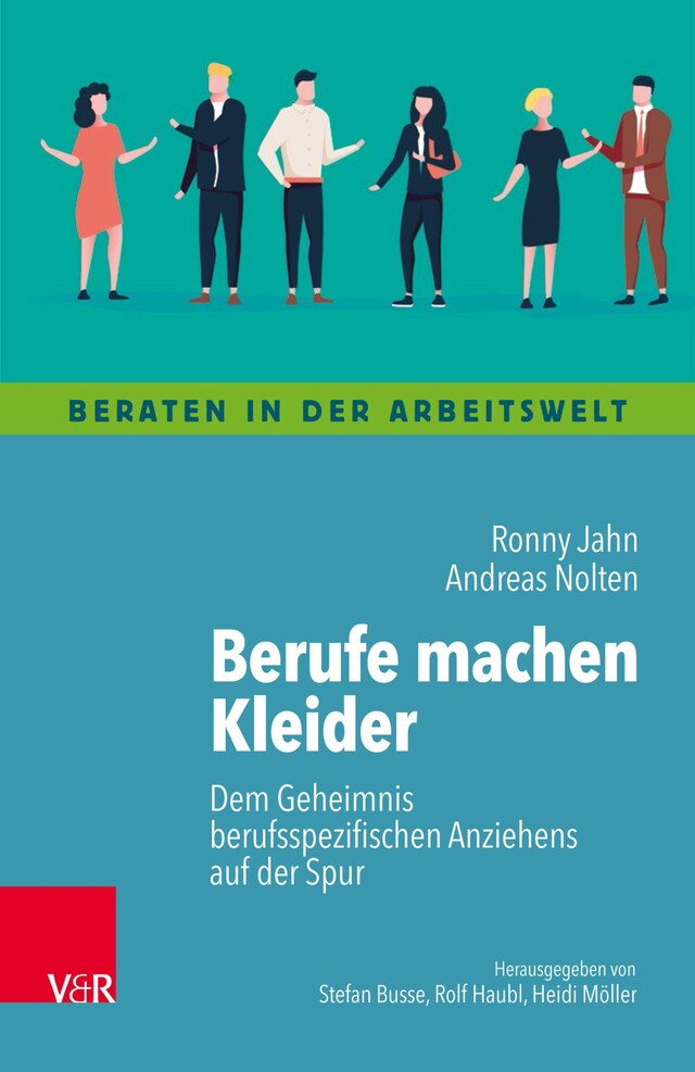 Buchcover für Berufe machen Kleider