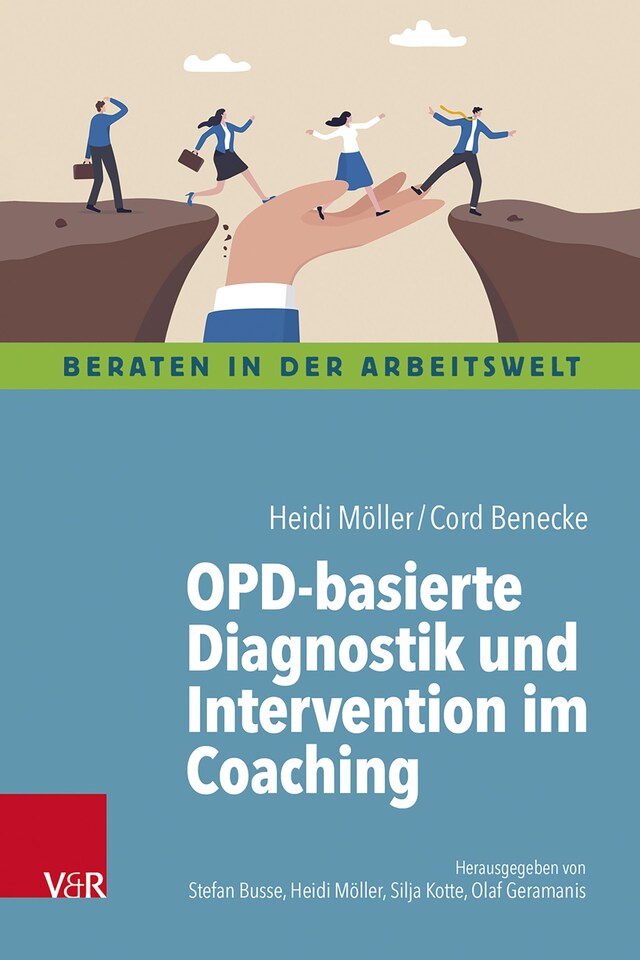 Boekomslag van OPD-basierte Diagnostik und Intervention im Coaching