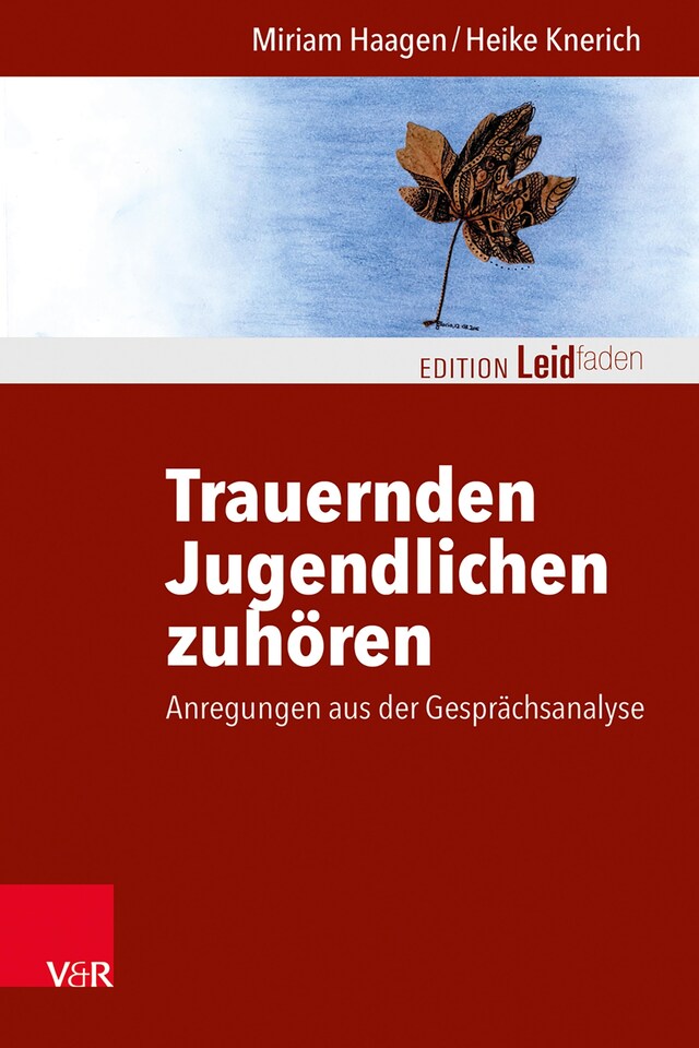 Book cover for Trauernden Jugendlichen zuhören