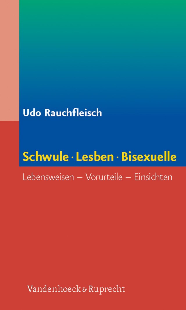 Buchcover für Schwule, Lesben, Bisexuelle