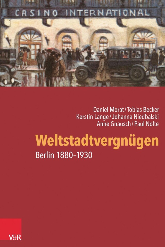 Buchcover für Weltstadtvergnügen