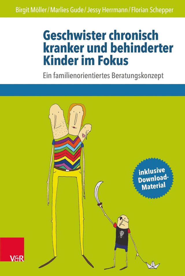 Buchcover für Geschwister chronisch kranker und behinderter Kinder im Fokus