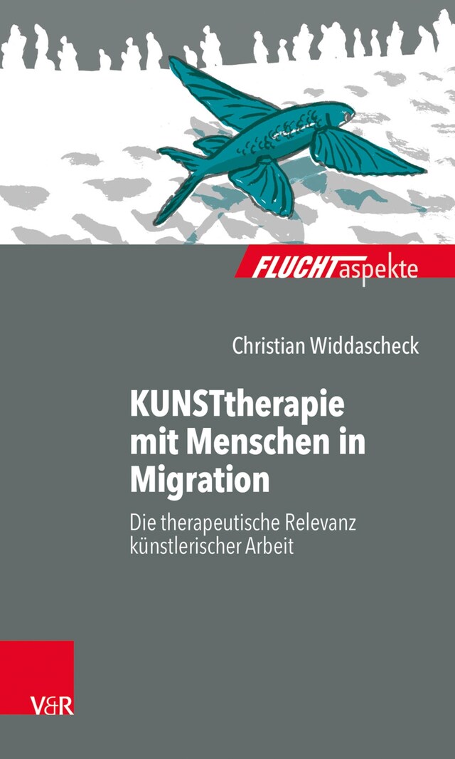 Kirjankansi teokselle KUNSTtherapie mit Menschen in Migration