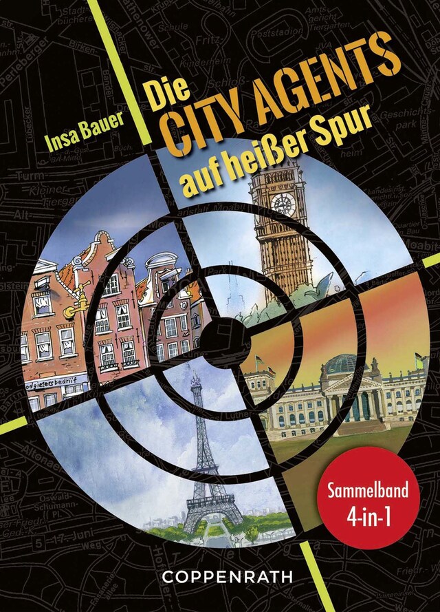 Buchcover für Die City Agents auf heißer Spur - Sammelband 4 in 1