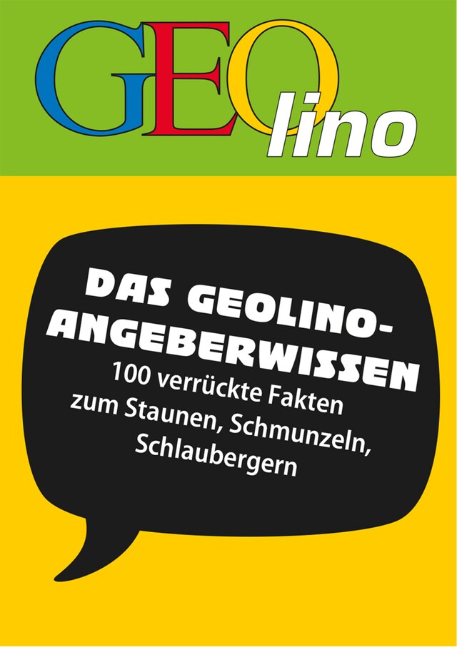 Book cover for GEOlino - Angeberwissen