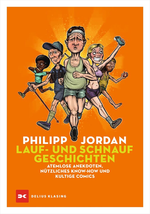 Portada de libro para Lauf- und Schnaufgeschichten