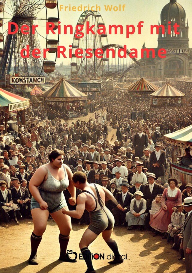 Couverture de livre pour Der Ringkampf mit der Riesendame