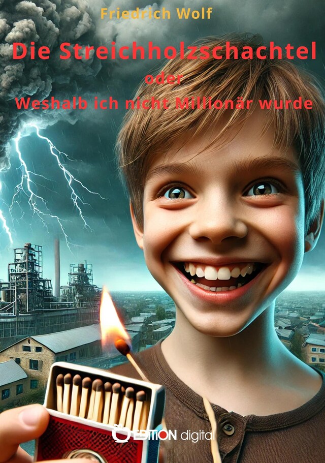 Couverture de livre pour Die Streichholzschachtel oder Weshalb ich nicht Millionär wurde