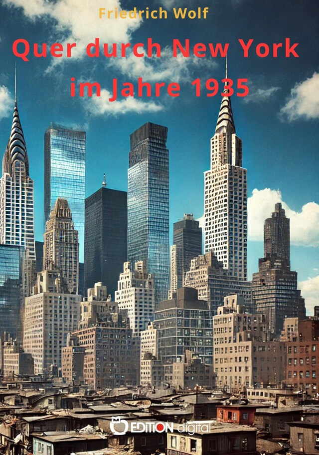 Boekomslag van Quer durch New York im Jahre 1935