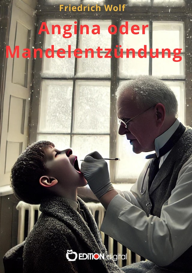 Boekomslag van Angina oder Mandelentzündung