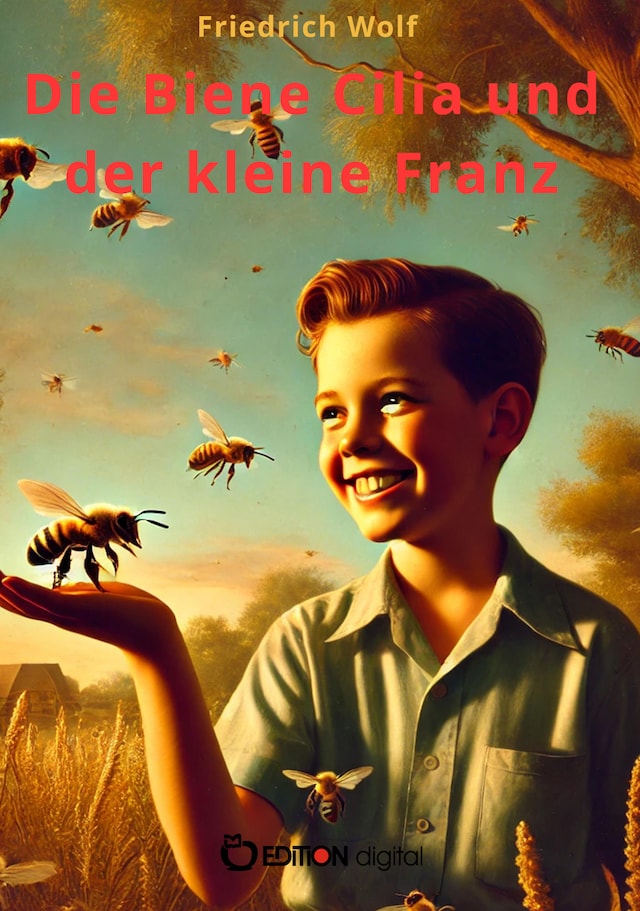 Book cover for Die Biene Cilia und der kleine Franz