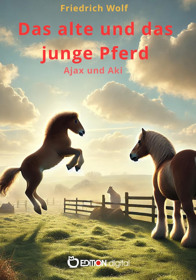 Kirjankansi teokselle Das alte und das junge Pferd