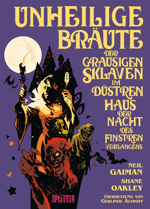 Buchcover für Unheilige Bräute der grausigen Sklaven im düstren Haus der Nacht des finstren Verlangens