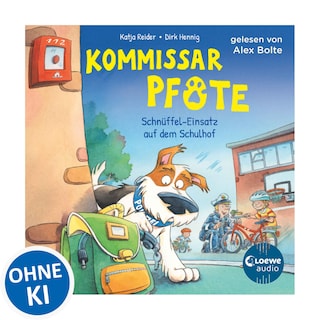 Kommissar Pfote (Band 3) - Schnüffel-Einsatz auf dem Schulhof als Hörbuch