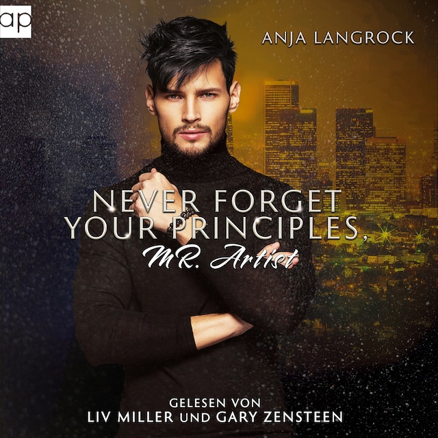 Book cover for Never forget your principles, Mr. Artist