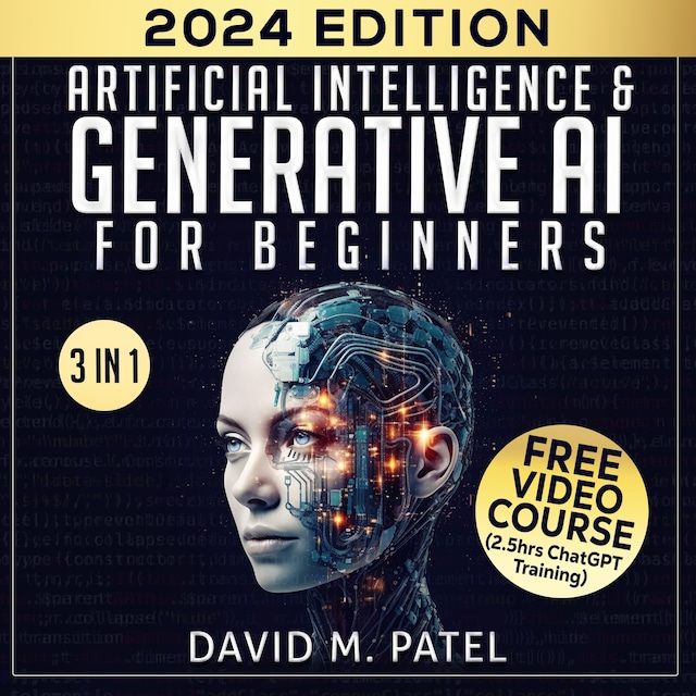 Okładka książki dla Artificial Intelligence & Generative AI for Beginners