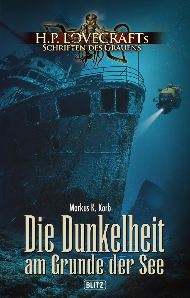 Portada de libro para Lovecrafts Schriften des Grauens 43: Die Dunkelheit am Grunde der See