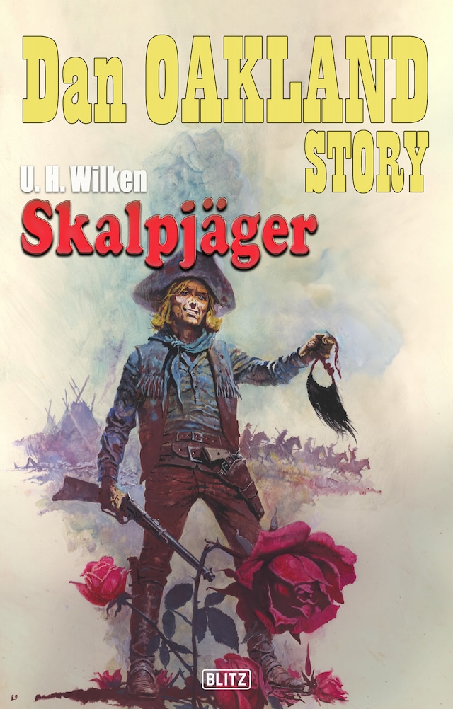 Kirjankansi teokselle Dan Oakland Story 34: Skalpjäger