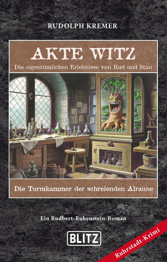 Okładka książki dla Akte Witz - Folge 1: Die Turmkammer der schreienden Alraune