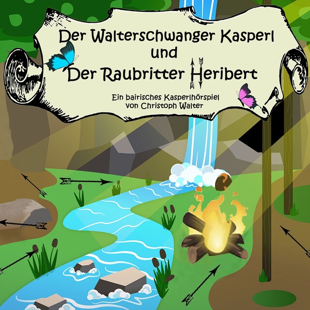Book cover for Der Walterschwanger Kasperl und der Raubritter Heribert