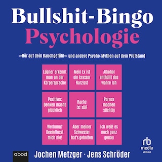Bullshit-Bingo Psychologie als Hörbuch
