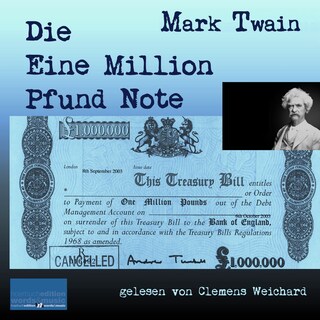 Die Eine-Million-Pfund-Note als Hörbuch