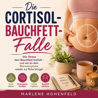 Die Cortisol-Bauchfett-Falle als Hörbuch