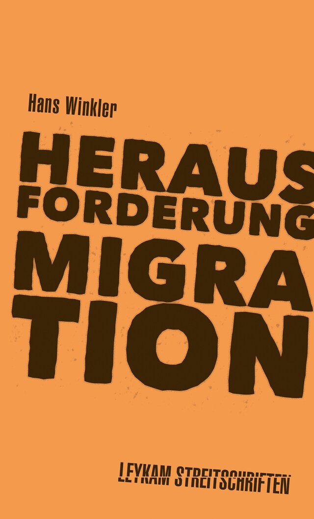 Portada de libro para Herausforderung Migration