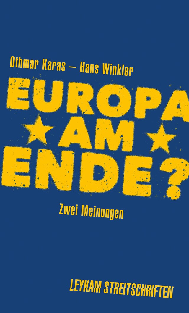 Book cover for Europa am Ende? Zwei Meinungen