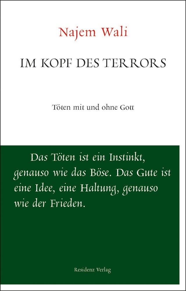 Okładka książki dla Im Kopf des Terrors