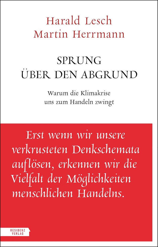 Kirjankansi teokselle Sprung über den Abgrund