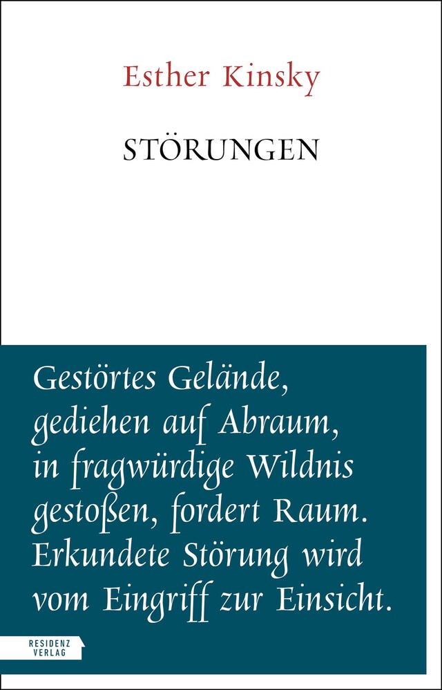 Buchcover für Störungen