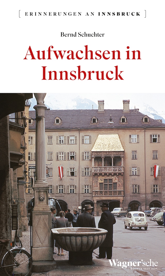Buchcover für Aufwachsen in Innsbruck