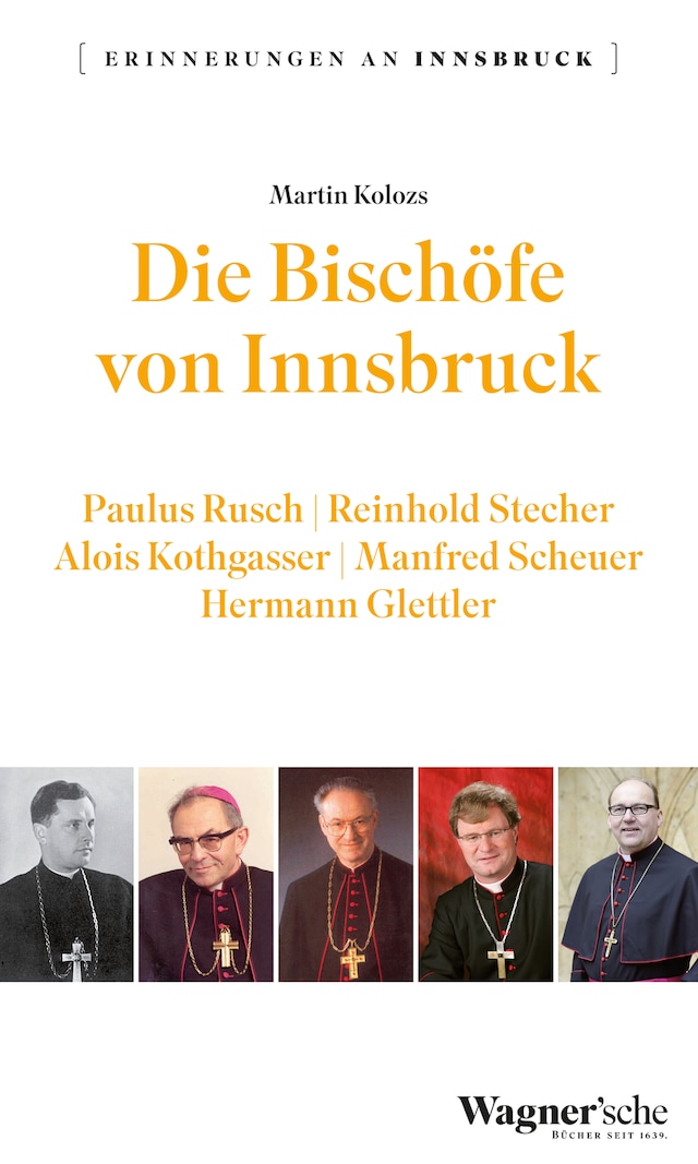 Book cover for Die Bischöfe von Innsbruck