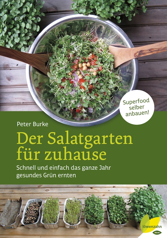 Book cover for Der Salatgarten für zuhause
