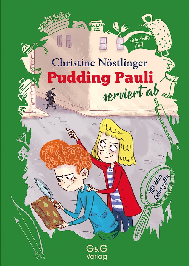 Buchcover für Pudding Pauli serviert ab