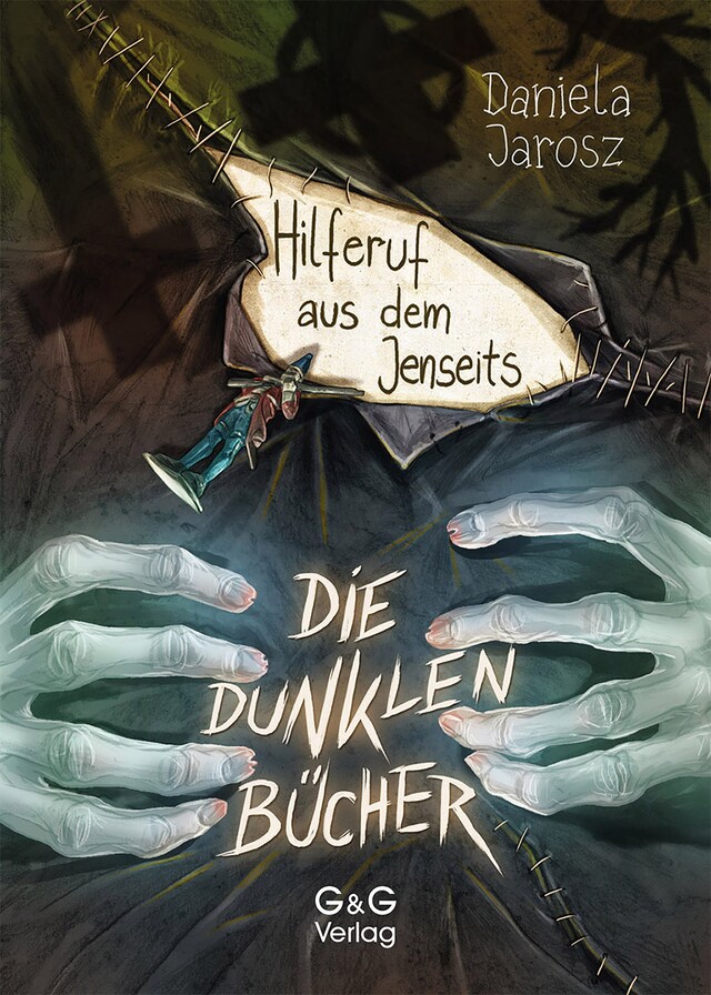 Book cover for Die dunklen Bücher - Hilferuf aus dem Jenseits