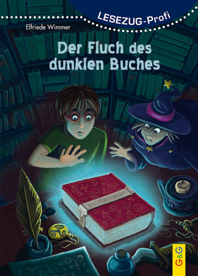 Bogomslag for LESEZUG/Profi: Der Fluch des dunklen Buches