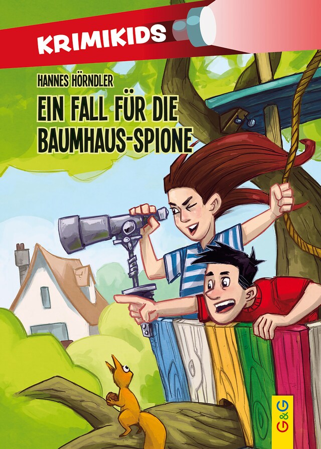 Okładka książki dla KrimiKids - Ein Fall für die Baumhaus-Spione