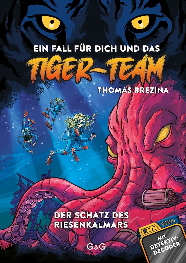 Bokomslag för Tiger-Team - Der Schatz des Riesenkalmars