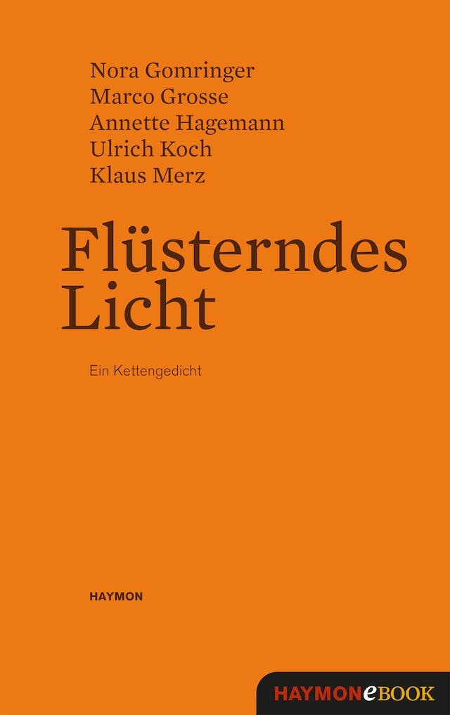 Copertina del libro per Flüsterndes Licht