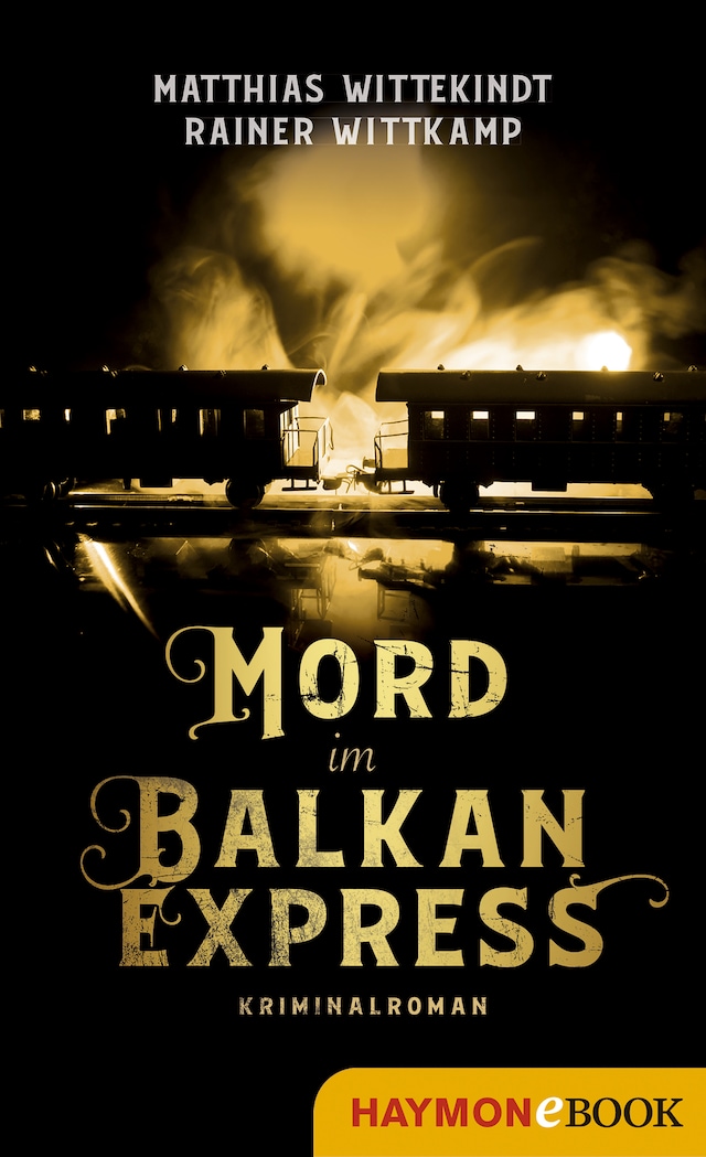 Couverture de livre pour Mord im Balkanexpress