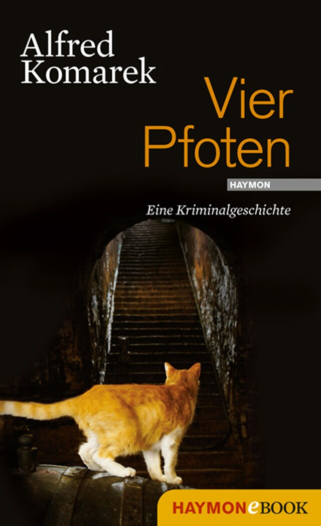 Buchcover für Vier Pfoten