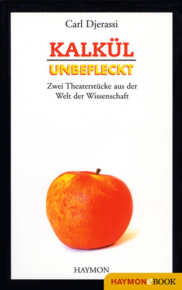 Book cover for Kalkül / Unbefleckt