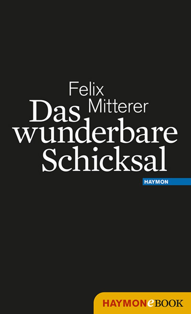 Book cover for Das wunderbare Schicksal