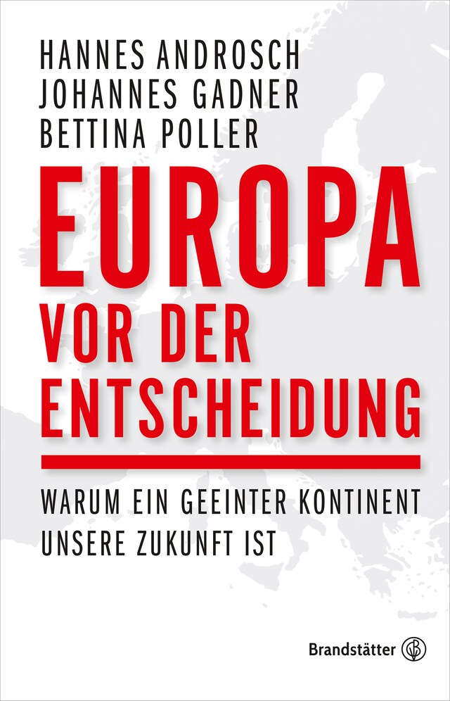 Boekomslag van Europa vor der Entscheidung