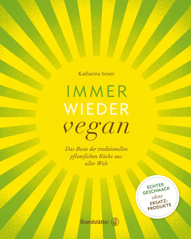 Kirjankansi teokselle Immer wieder vegan