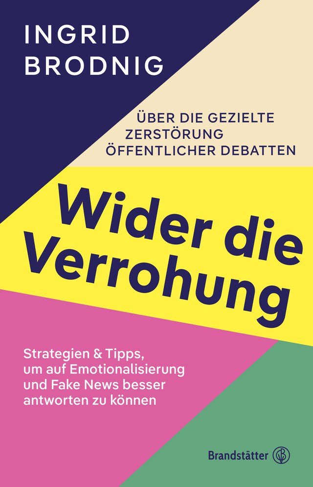 Buchcover für Wider die Verrohung