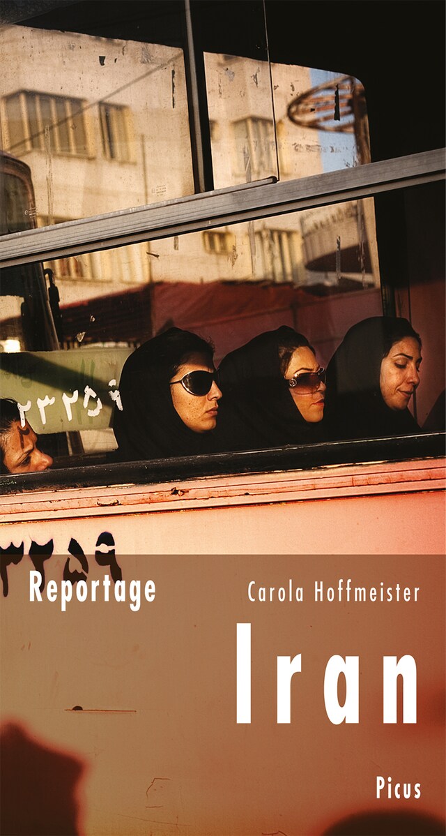 Copertina del libro per Reportage Iran