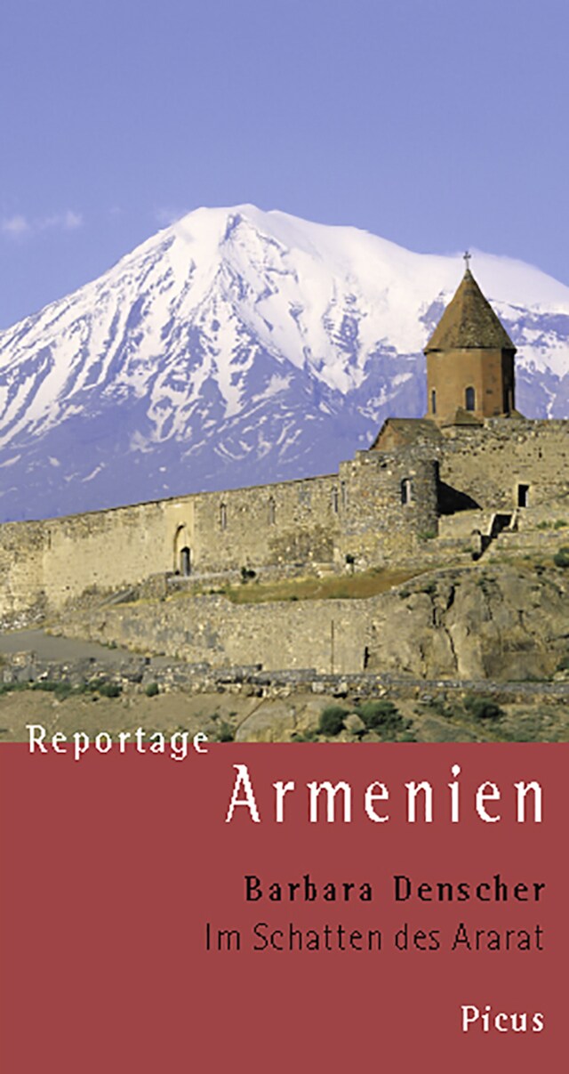 Buchcover für Reportage Armenien. Im Schatten des Ararat